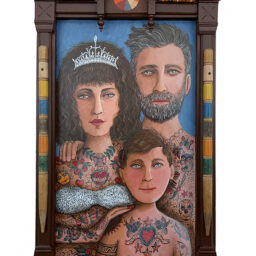 Family of tattooed sideshow artists